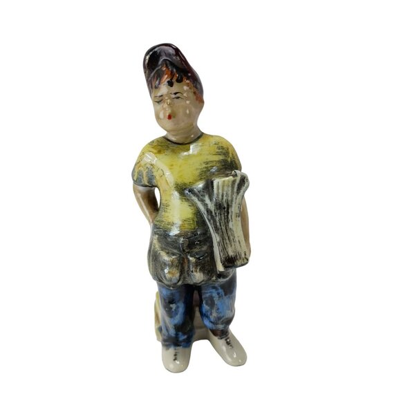 Stafford China Scoop Newspaper Boy Figurine Vintage - Picture 2 of 6